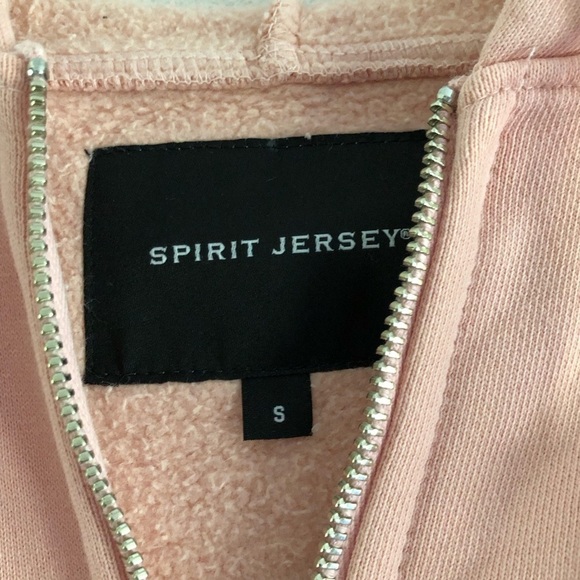 Spirit Jersey City Of Los Angeles Hoodie Sweatshirt Full Zip Pink Small - Picture 4 of 9